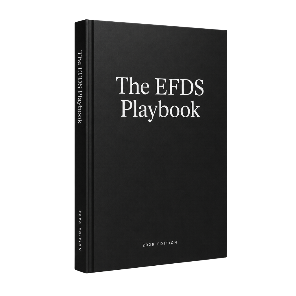 The EFDS Playbook, 2026 edition